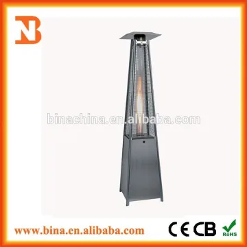 2015 High quality floor standing pyramid patio gas heater