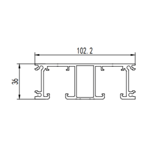 decorated sanitary ware aluminum profile extrusion mold