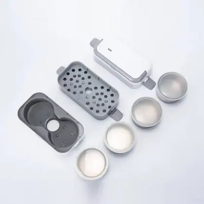 Stainless Steel Electric Heating Thermos Lunch Box - 2L Multifunctional Thermal Container