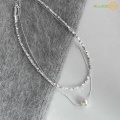 Exquisite Fashion Double Layered Necklace with pearl