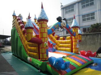 Micky Mouse Inflatable Slide for Adults and Kids