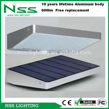 3 years warranty intelligent evergreen solar garden light for yard