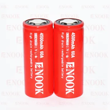Enook 26650 4500mah 60A Rechargeable Battery