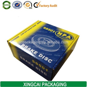 corrugated carton box packaging for brake disc
