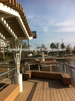 Eco-wood outdoor decorative wall panel