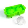 Lfgb &amp; fda 2,4 inch voor elke Ball Ice In dubbele schimmel In het groen