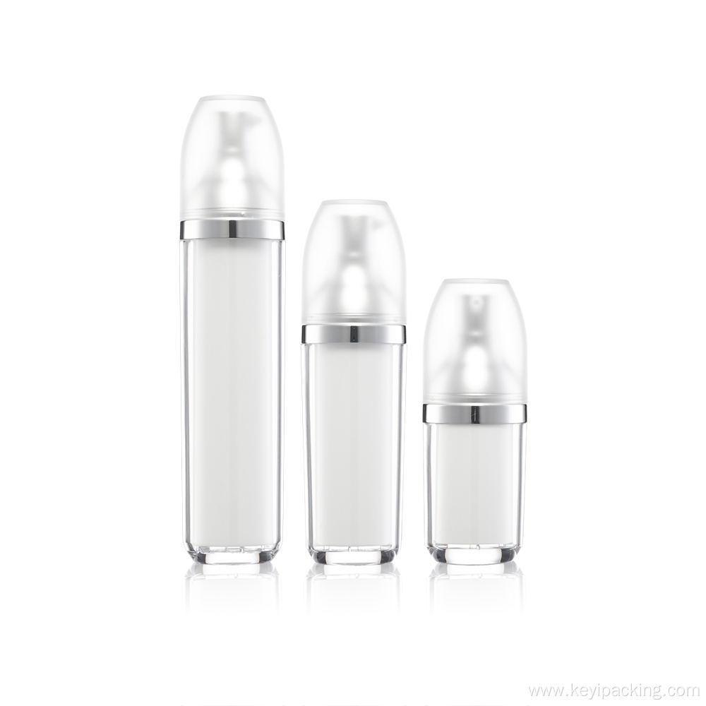 Plastic Airless Lotion Pump Vacuum Bottles