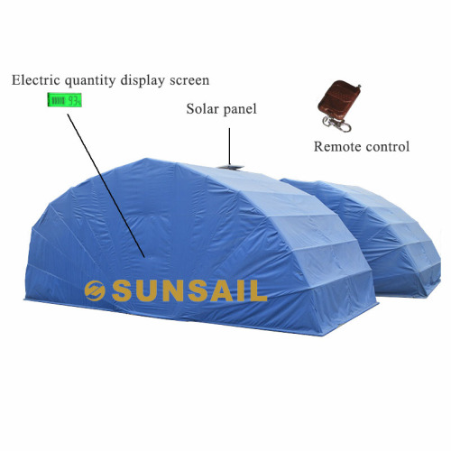 Solar Powered Outdoor Retractable Garage