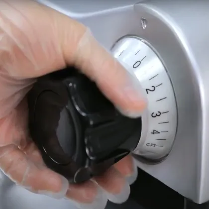 Semi-Automatic Frozen Meat Slicer and Meat Product Making Machines