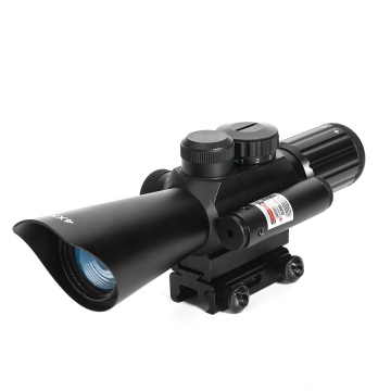 LUGER 4X30 M7 Adjustable Optics Hunting Scope with Red/Green Illumination