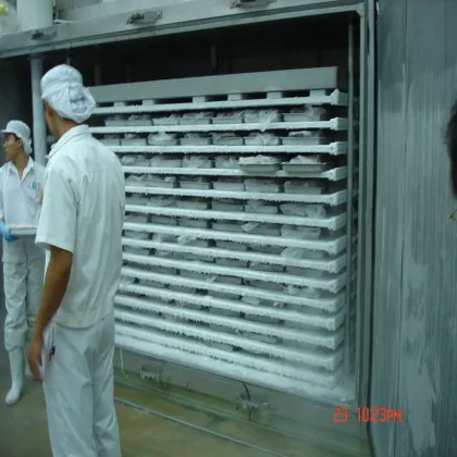 Horizontal Contact Plate Freezer For Shrimp