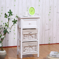 Bedside Table Night Stand Bedroom Organizer Cabinet