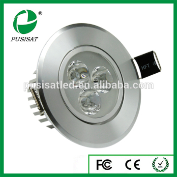 2014 new design factory price hunan pusisat best selling high quality led round downlight