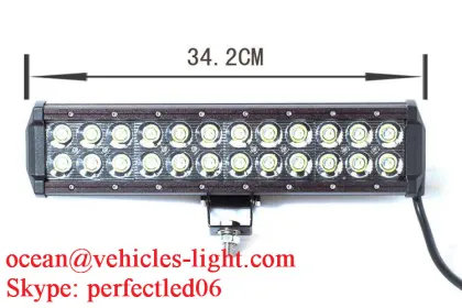 13.4'' Double row Cree 72W light bar