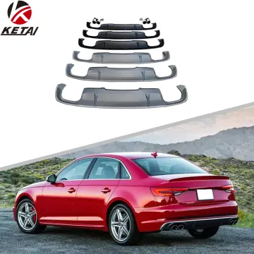 S-Line S4 Style Car Body Accessories Rear Bumper Diffuser for AUDI A4 2016-2019