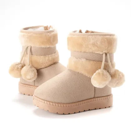 Wholesale Warm Cotton Shoes & Snow Boots for Kids - New Style Thickened Children's Shoes Factory