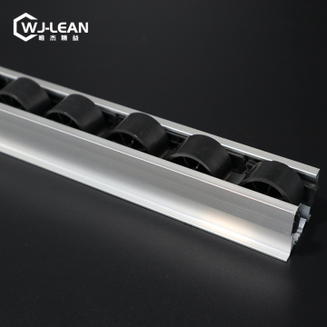 HOT SALE Factory Price aluminum roller tracks white yellow esd-black gray
