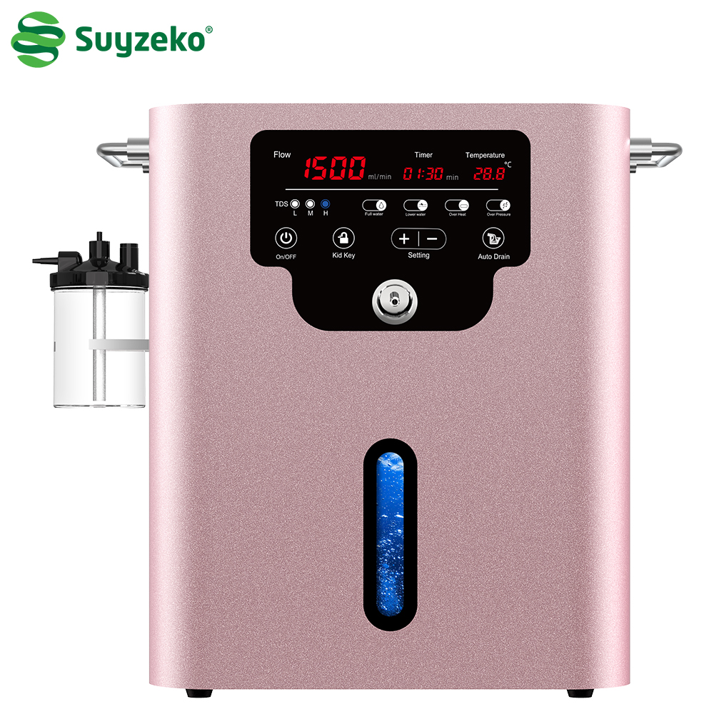 Suyzeko Professional SPE PEM Hydrogen Gas Inhalator H2 Gas Generator