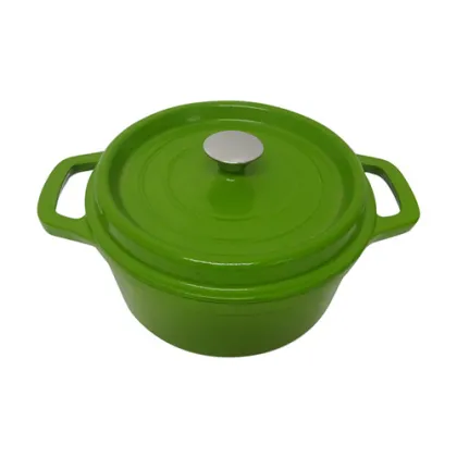 Cast Iron Enamel Stew Pot