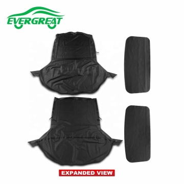 Cabrio Weichtop für 1995-2001 Volkswagen VW Golf Cabriolet - Schwarz mit beheiztem Glasfenster