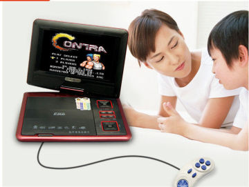 7 Inch Portable Dvd Player With Tv And Game Function