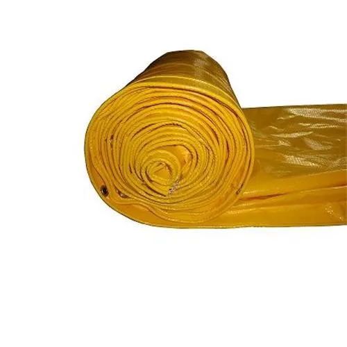 fire-resistant flexible duct for air heater, pvc coated fabric, air duct with belt, pvc coated fabric