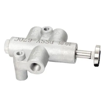 China Manufacturing Aluminum Fuel Tanker Pneumatic Air Interlock Valve Button