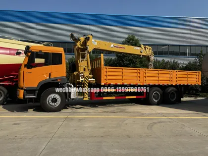 FAW 6X4 340HP Truck Mounted UNIC URV1200 Crane