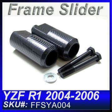 Voor Yamaha YZF R1 2004-2006 Geen snede frame schuifregelaars frame schuifregelaar crashframe protector ffsyA004