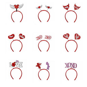 Valentine's Day Heart Head Boppers - Fun Costume Accessory