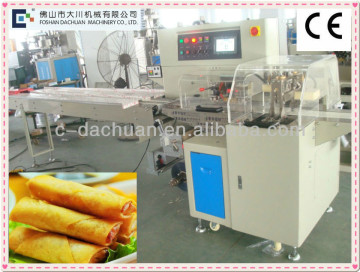 Horizontal Automatic Spring Rolls Packaging Machine