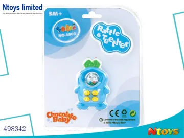 HOT SELLING LOVELY SHAPE ABS BABY RATTLE , 6520609