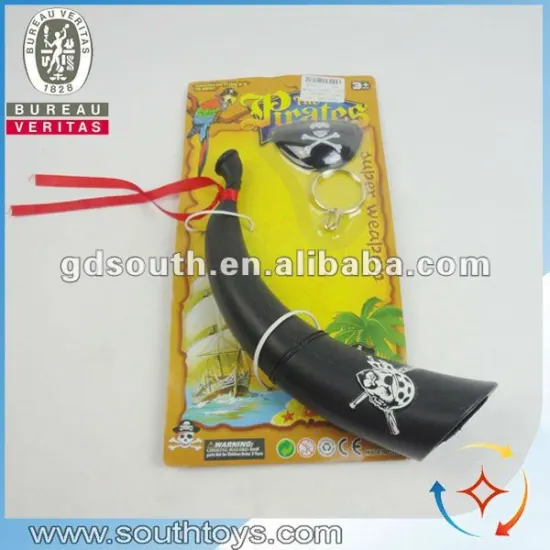 hot selling kid pirate plastic horn