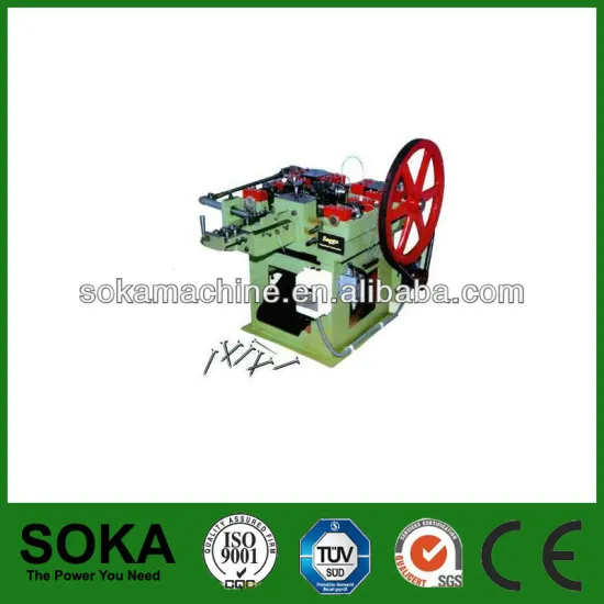 Hot sales machinery to make nails and screws