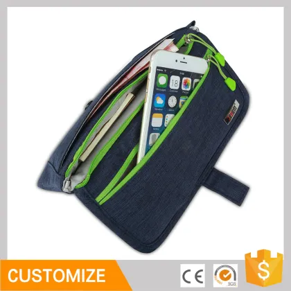 Colorful BUBM usb cable electronics travel organizer case bag
