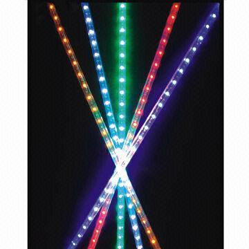 High brightness 2W 2-line 36-piece LED Flat Rainbow Rope Light