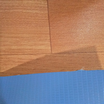 พื้นผิว Matt พื้นไม้สีพีวีซีม้วน