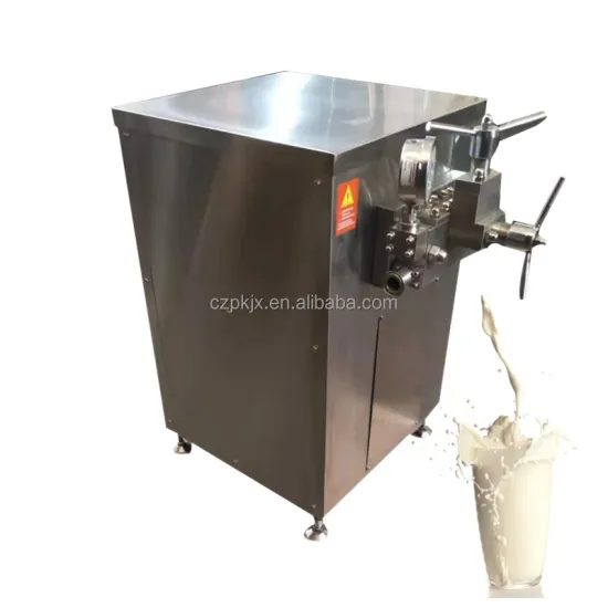 High Pressure Homogenizer for Fruit Wine, Juice, Milk, and Ice Cream Production