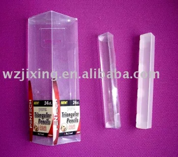 Triangle box/clear plastic box