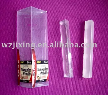 Triangle box/clear plastic box