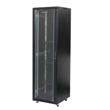 Gabinetto del server per computer in piedi da 19 '' con capacità 42U e pannello vuoto 1U ventilato