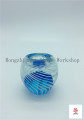 Sky Pure Candle Holder Glass Skulptur