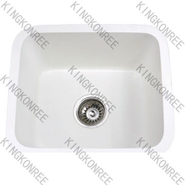 Special Design Decorative High Gloss Kitchen Acrylic Solid Surface Sinks