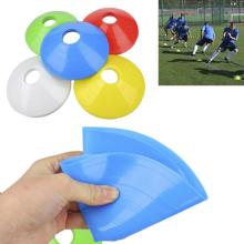 10pcs/set Outdoor Soccer Cones Disc Field Cone Markers Training Agility Sports Sign Dish Football Soccer Training Tools 7