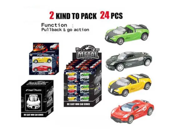 DIE CAST PULL BACK CAR