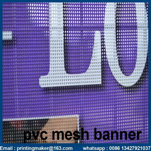 Custom Size 350G PVC Vinyl Mesh Banners