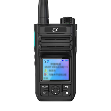 4G SIM Card Walkie Talkie con microfono a lungo raggio PTT per la comunicazione