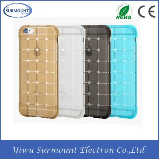 Cube TPU Phone Case for iphone6 6s Fangshuai cover frosted translucent soft Ice cubes cover for iPhone6 6s