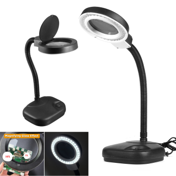 Lampada da scrivania LED 5x 10x con 36 LED