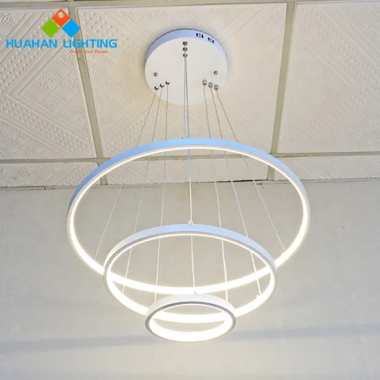 72W Round 3 Rings LED Pendant Light